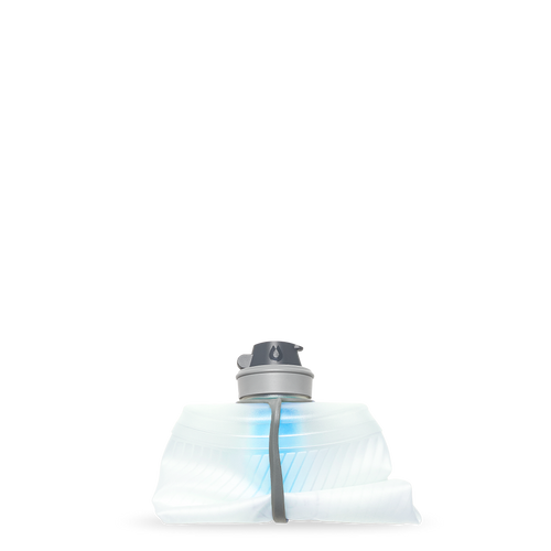 HydraPak Flux Filter Bottle 1.5L Clear/HP Blue 軟式摺疊水樽(連濾水器)