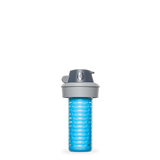 HydraPak Flux Filter Bottle 1.5L Clear/HP Blue 軟式摺疊水樽(連濾水器)