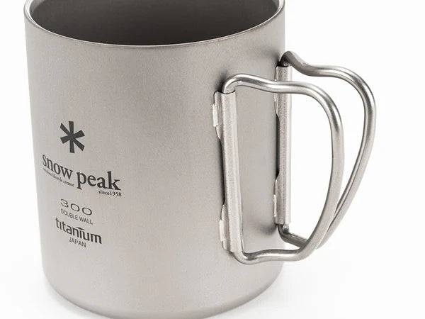 Snow Peak Titanium Double Wall Mug 300 MG-152 雙層杯