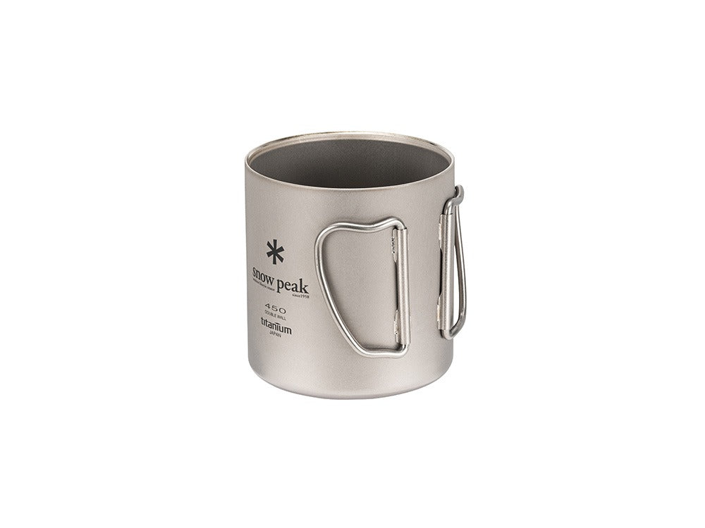 Snow Peak Titanium Double Wall Mug 450 MG-153 雙層杯