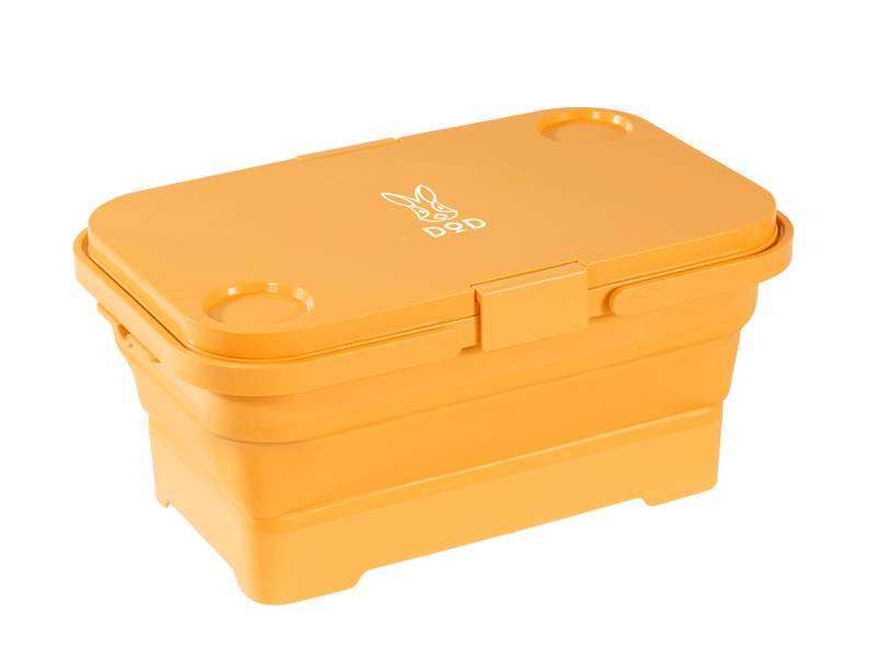 DOD Pesha Kon Foldable Container 露營野餐折疊水盤連枱 PP1-865-BG 米色 / PP1-865-YL 黃色