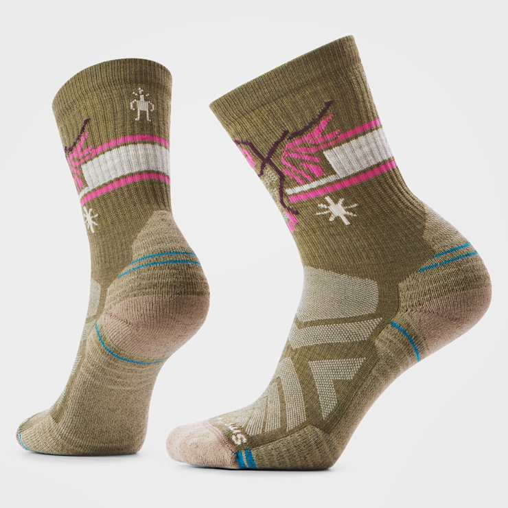 Smartwool Hike Hoo Who Crew Socks Women 02495