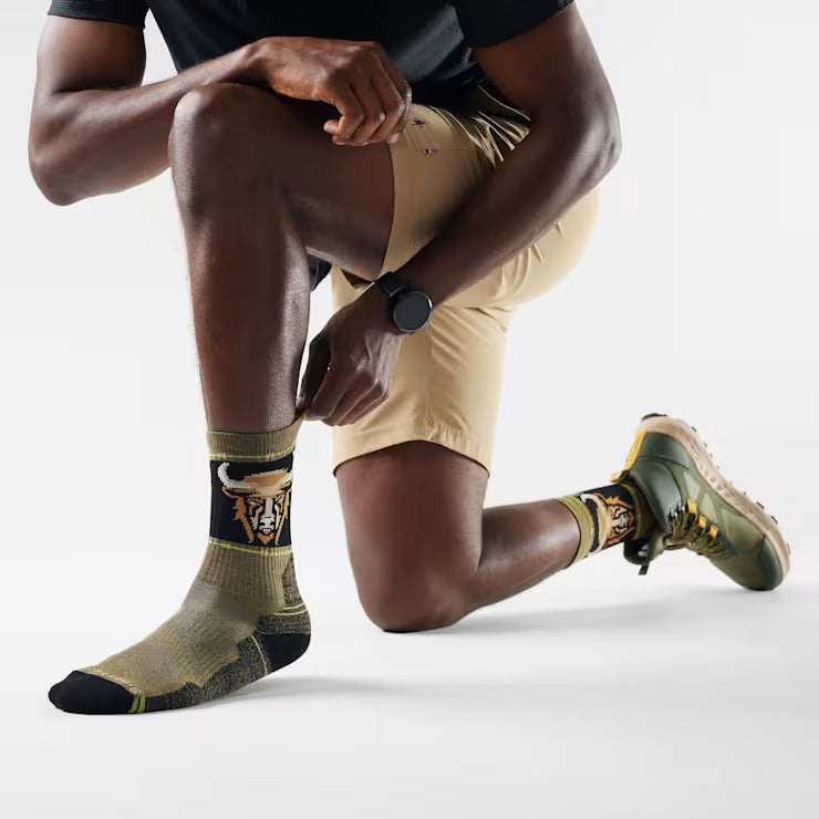 Smartwool Hike Light Cushion Bison Crew 03049