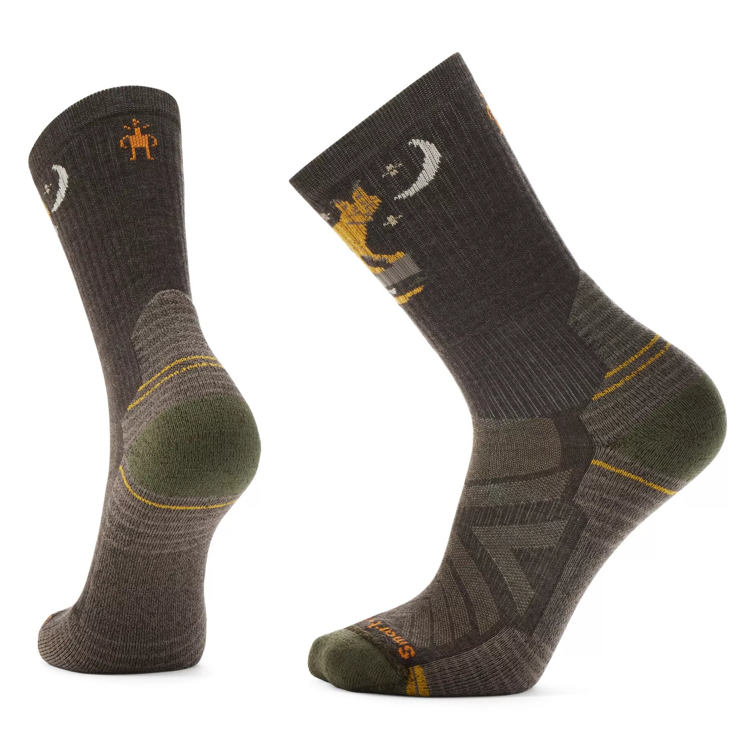 Smartwool Hike Light Chushion Nightfall In The Forest Crew 02263