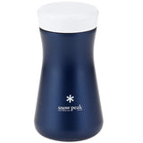 snow-peak-真空保溫壺350ml-tw-350nv-s-s-vacuum-bottle-tsuzumi-350-navy-tw-350nv的第1張產品相片