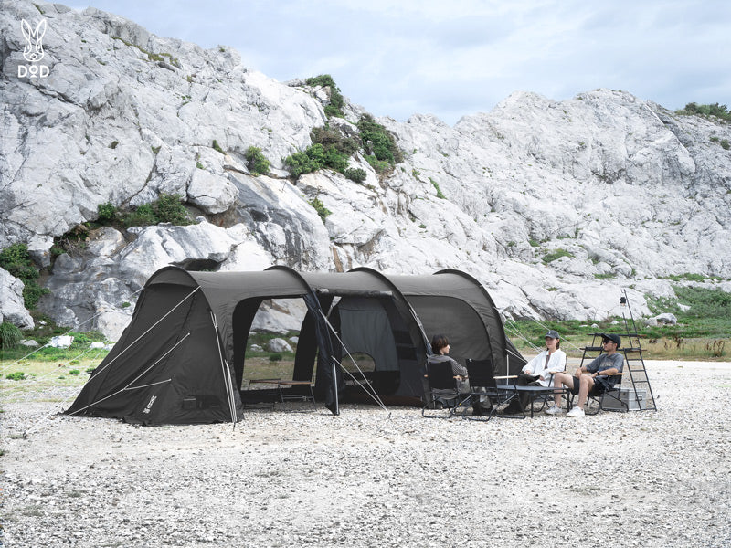 DOD Kamaboko Tent 3(M) 黑色五人隧道帳篷T5-689-BK – Funshop Outdoor