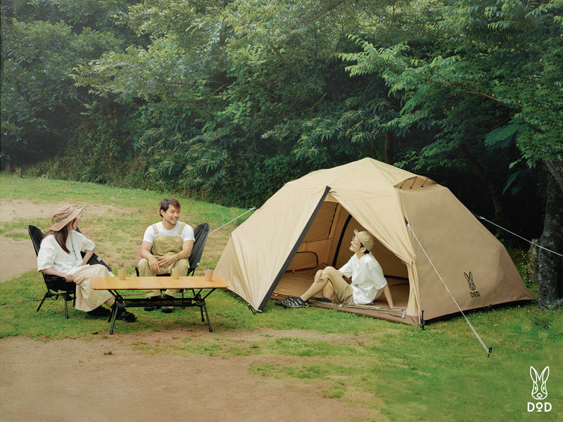 DOD Wagaya-No Tent 五人自動帳篷T5-869-TN - 日本DOD香港區代理Funshop Outdoor  露營戶外裝備網店旺角登打士街門市- 香港Camping用品專門店-
