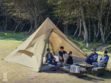 DOD One Pole Tent RX 六人方形金仔露營帳篷 T6-817-KH/T6-817-TN (5-6人帳篷)