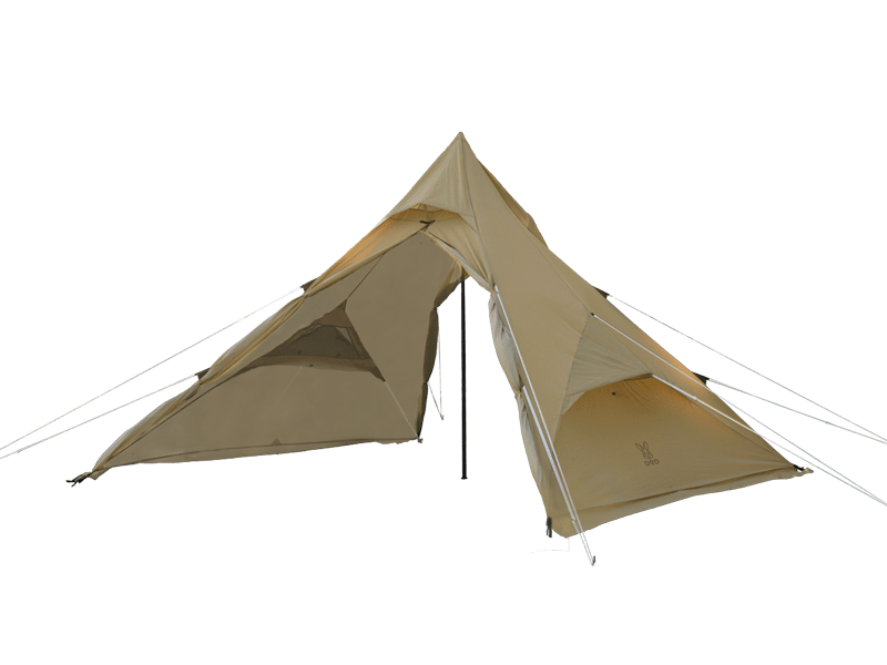 DOD One Pole Tent RX 六人方形金仔露營帳篷 T6-817-KH/T6-817-TN (5-6人帳篷)