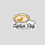 Captain Stag PVC Sticker 77x54mm 貼紙 UM-1595