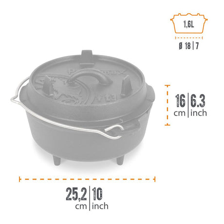 Petromax Dutch Oven 鑄鐵鍋