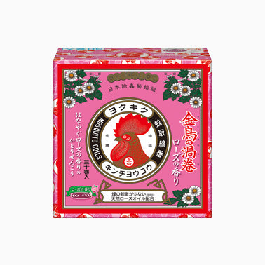 KINCHO日本金鳥 玫瑰味蚊香30片紙盒裝