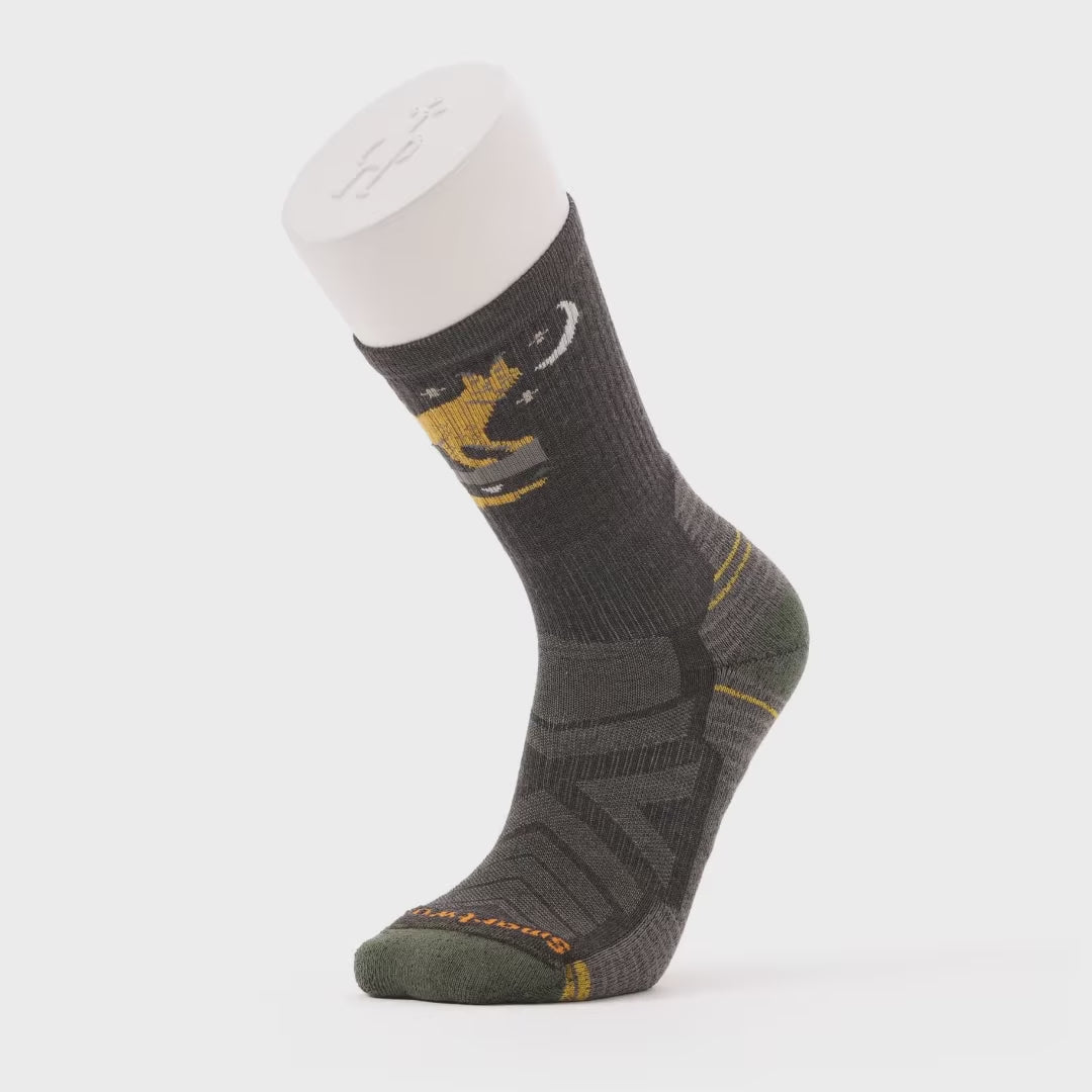 Smartwool Hike Light Chushion Nightfall In The Forest Crew 02263