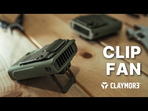 Claymore Clip Fan Light Gray CLFN-CL01BLG