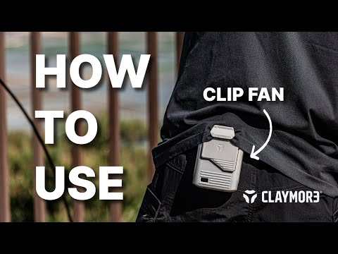 Claymore Clip Fan Khaki CLFN-CL01B