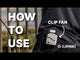 Claymore Clip Fan Khaki CLFN-CL01B