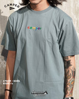 Camper Puu Rainbow Embroidered T Shirt T恤