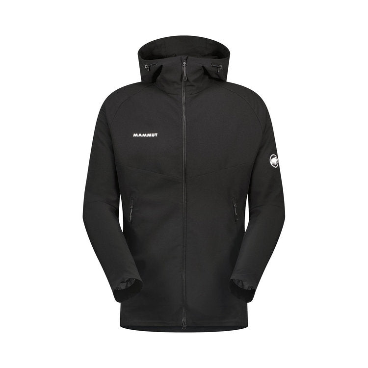 MAMMUT Macun 2.0 SO Hooded Jacket AF Men, marine, M : Amazon