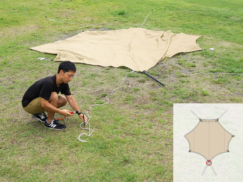 DOD Beetle Tarp 帳篷連接天幕tt5-655-tn - 日本DOD香港區代理