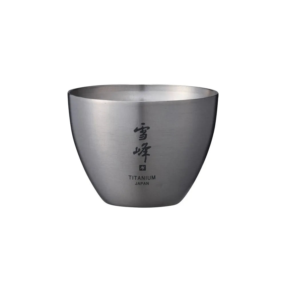 Snow Peak Titanium Sake Cup 雙層鈦金屬清酒杯TW-020- Funshop 
