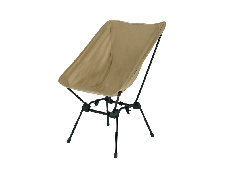 DOD Sugoissu Chair 加大單人可調節高度露營凳C1-774-TN - 日本DOD香港區代理Funshop Outdoor  露營戶外裝備網店旺角登打士街門市-